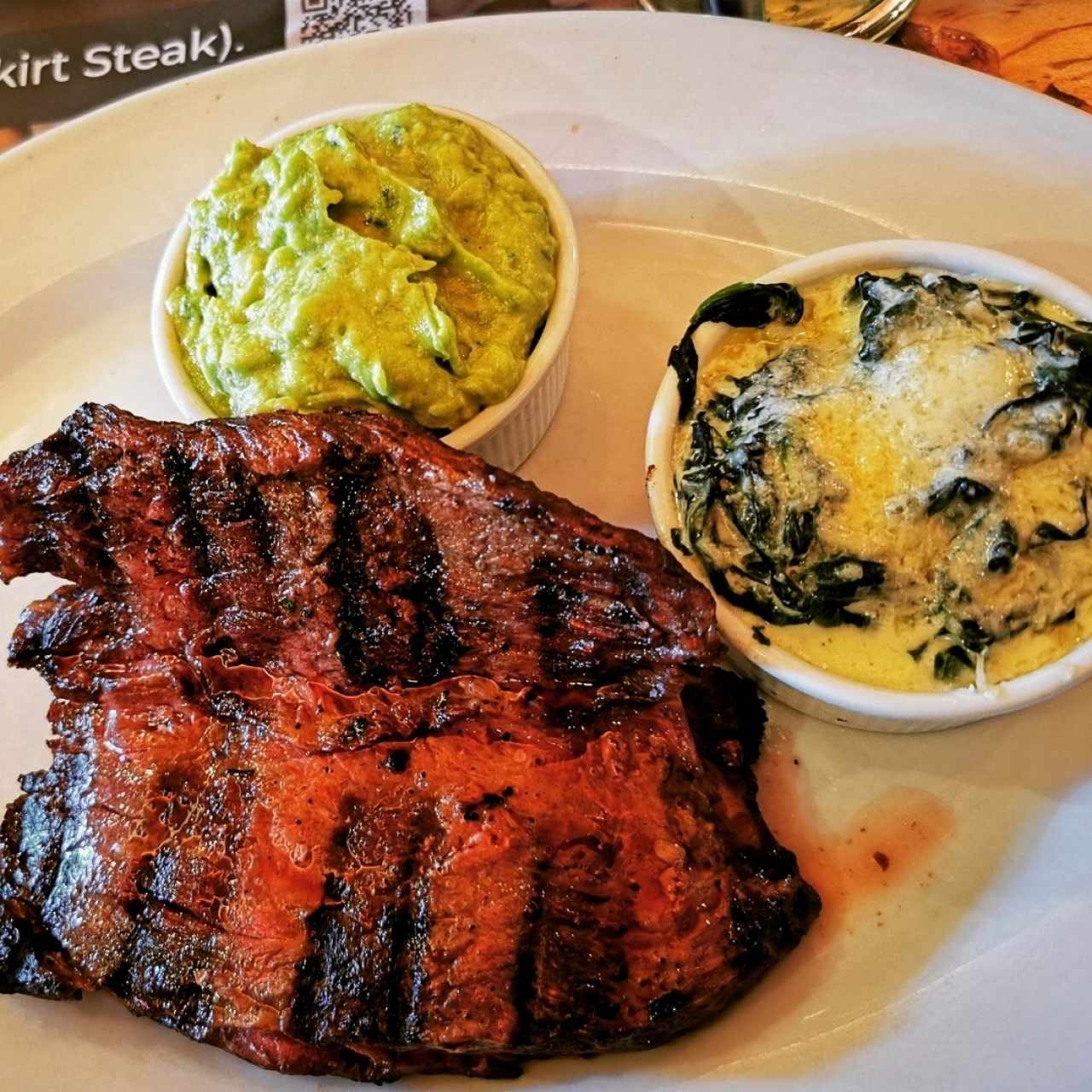 Vacío (Flap steak). 8 oz.