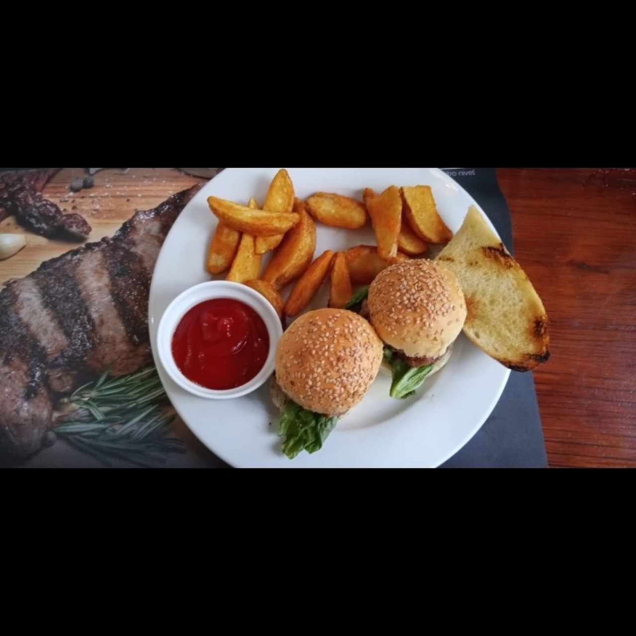 Mini hamburguesas de lomito