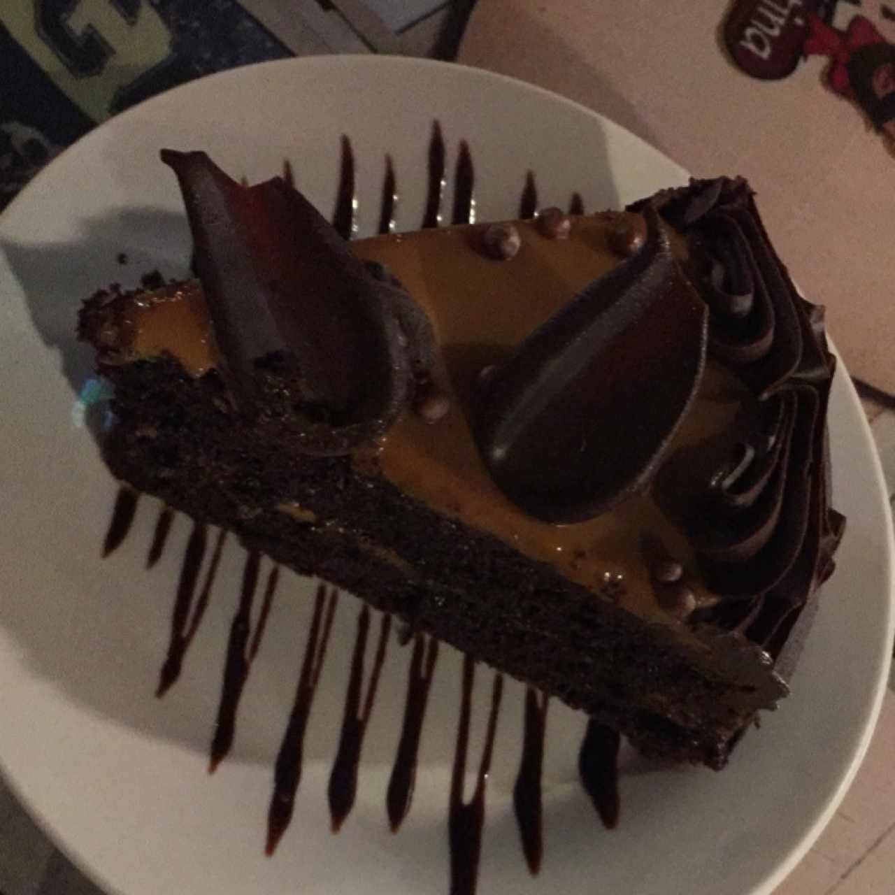 Pastel de chocolate