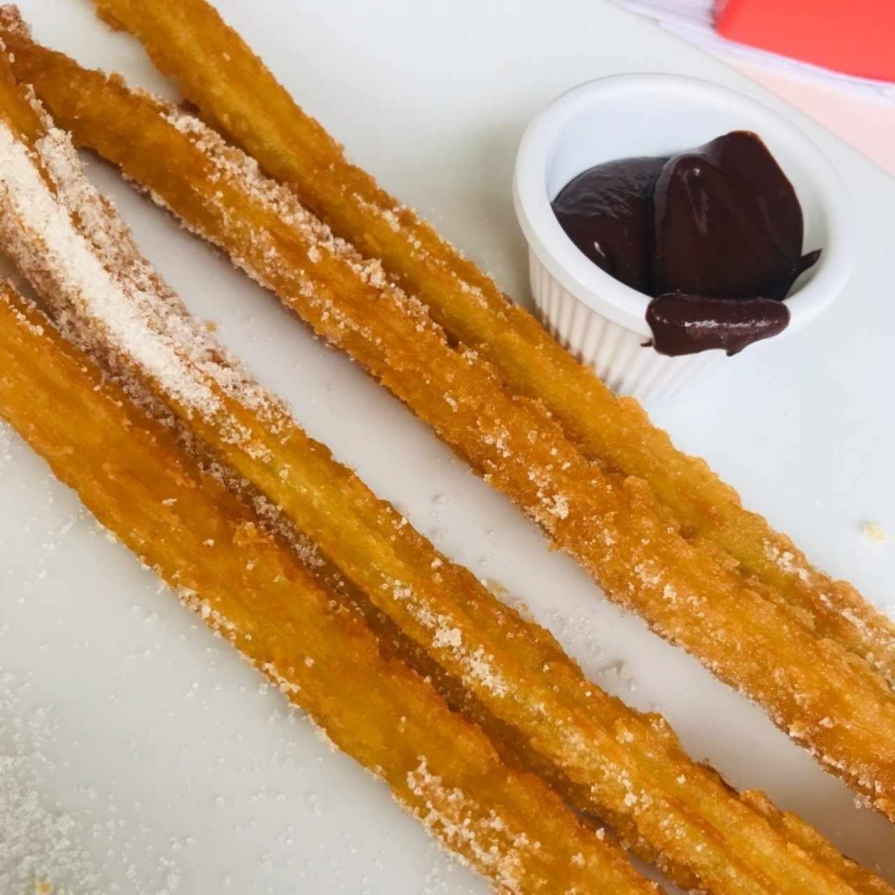 Churros con chocolate