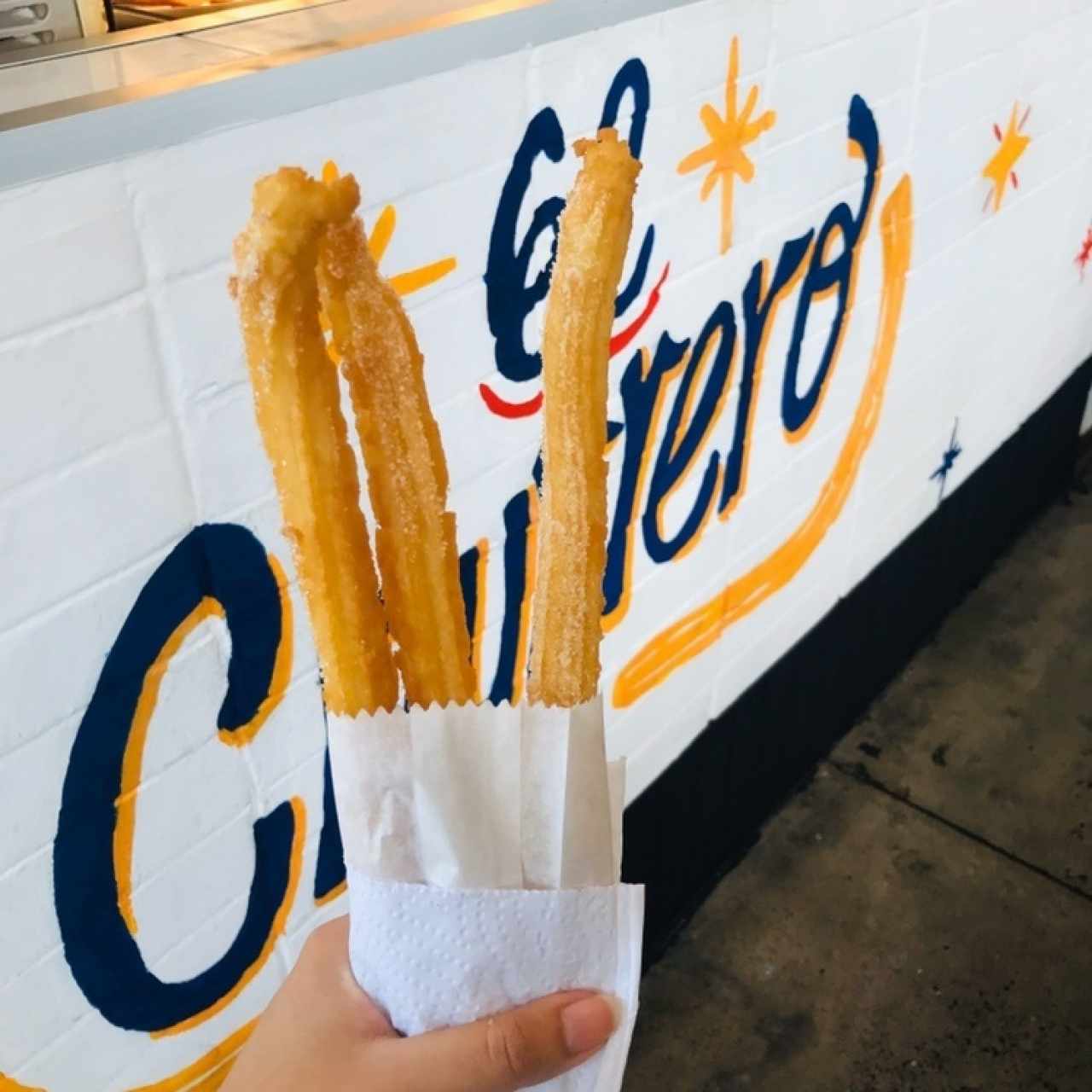 4 churros x Q8