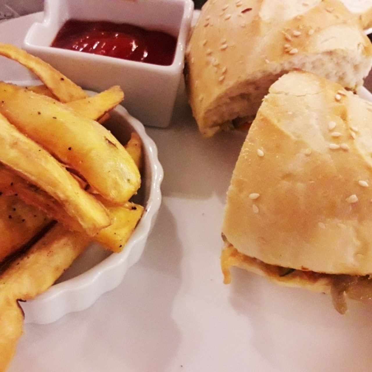 panini de pollo
