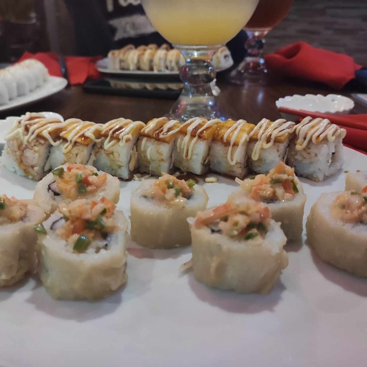 Platano Roll y Tampico Roll