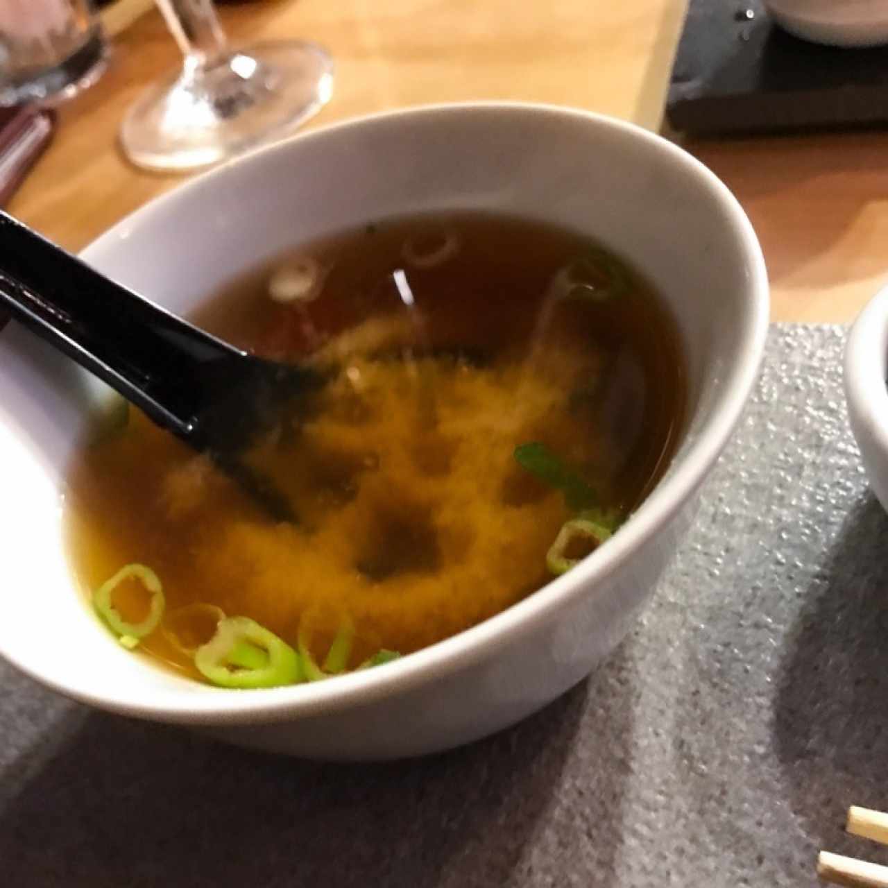 sopa de cortesía 