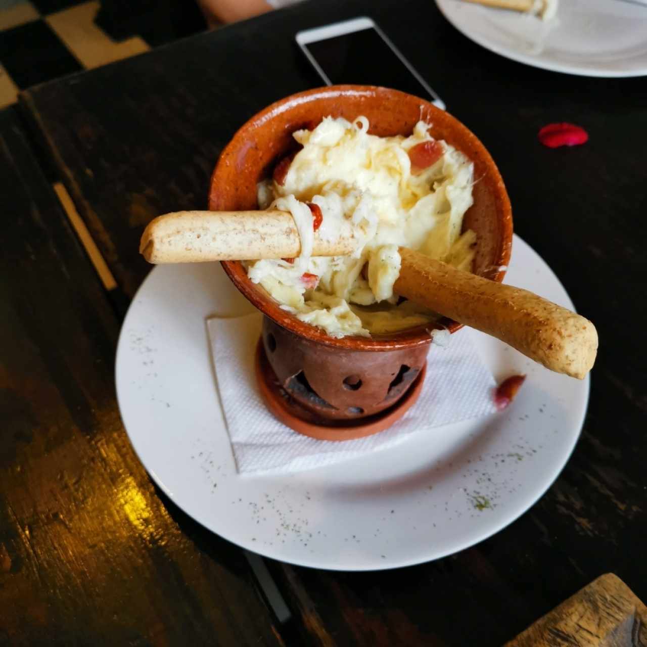 Queso fundido 