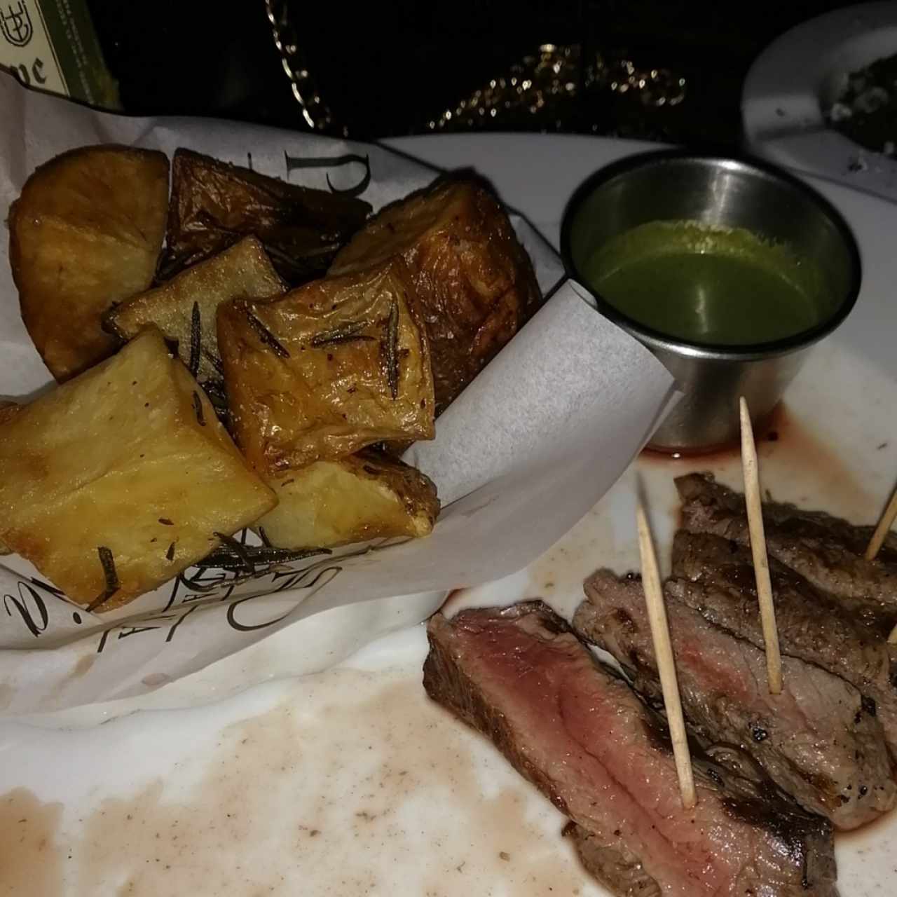 Papas y lomito 
