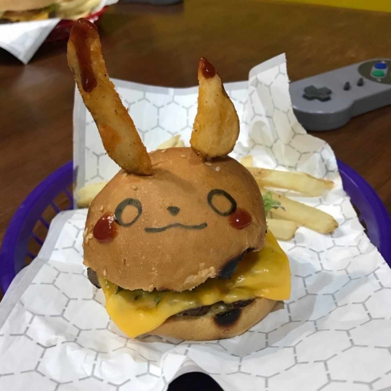 Hamburguesa Picachu