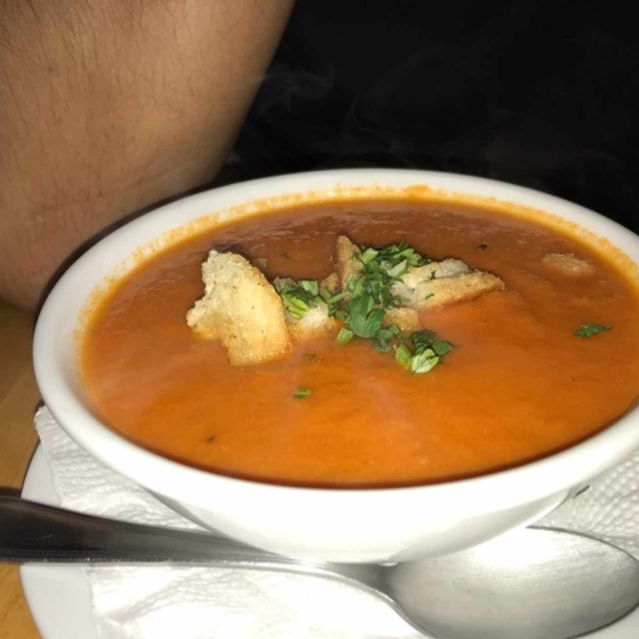 sopa de tomate