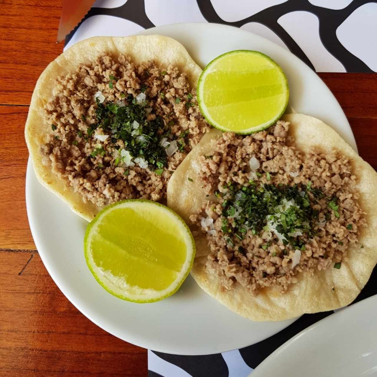 taquitos de cortesia