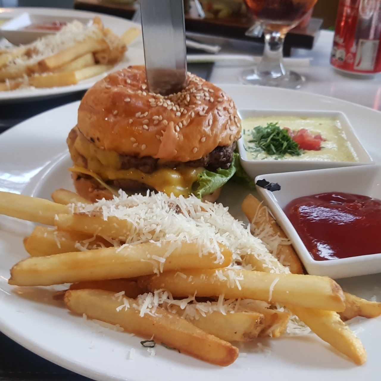hamburguesa clásica 