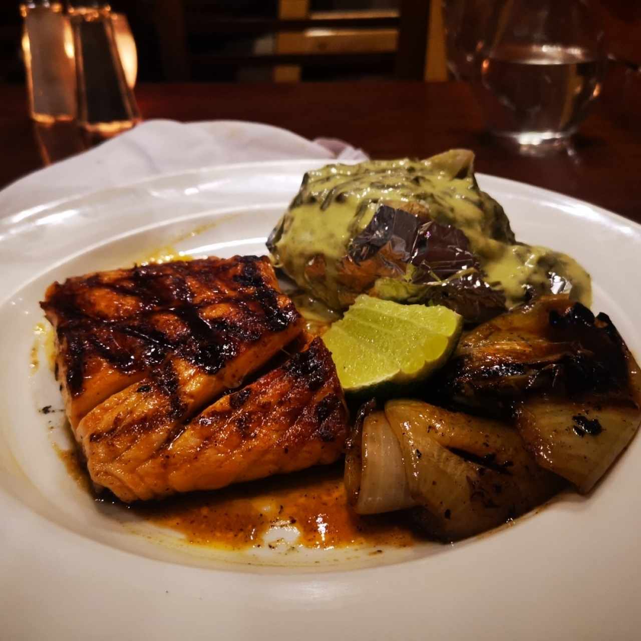 Salmón a la Parrilla