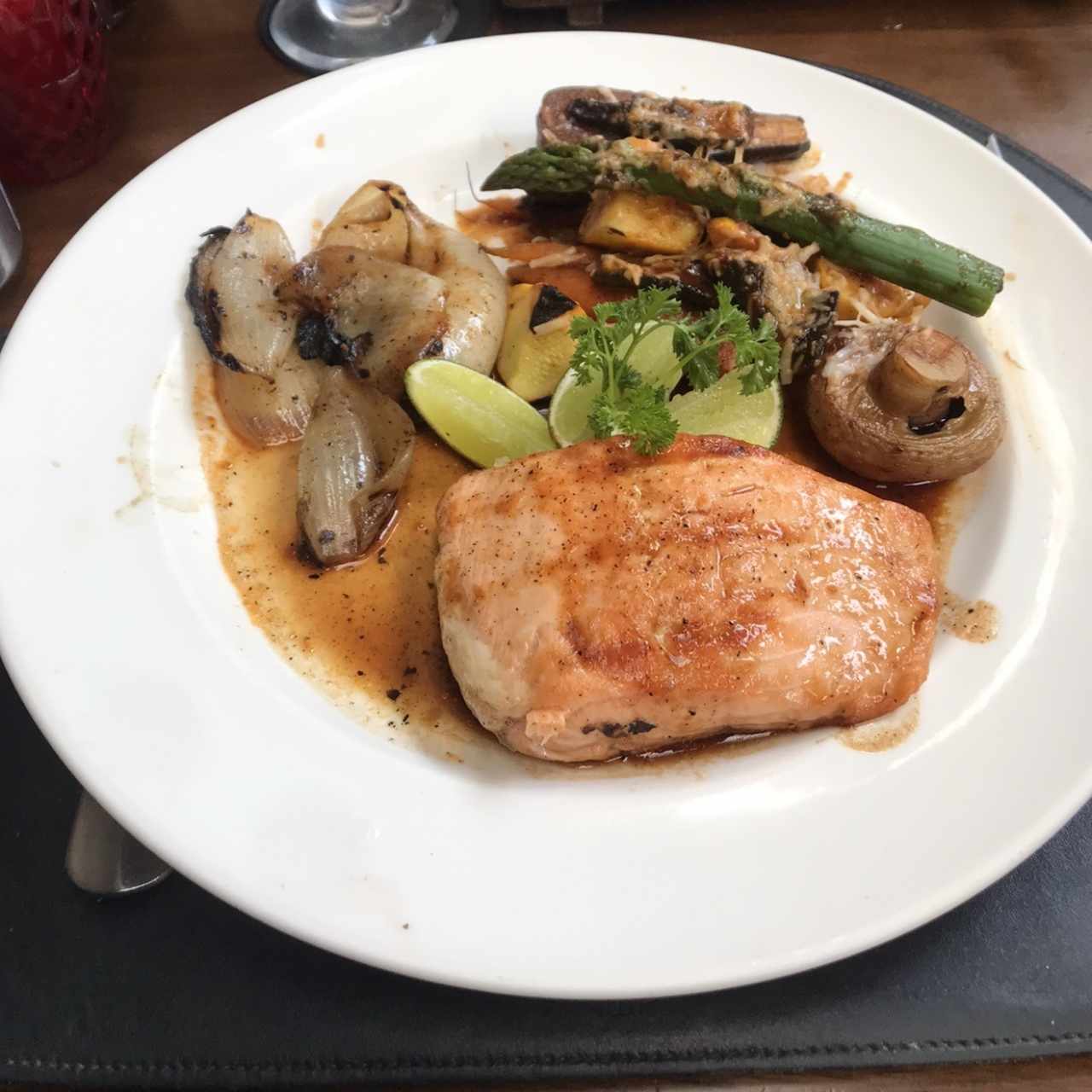 Salmón a la Parrilla