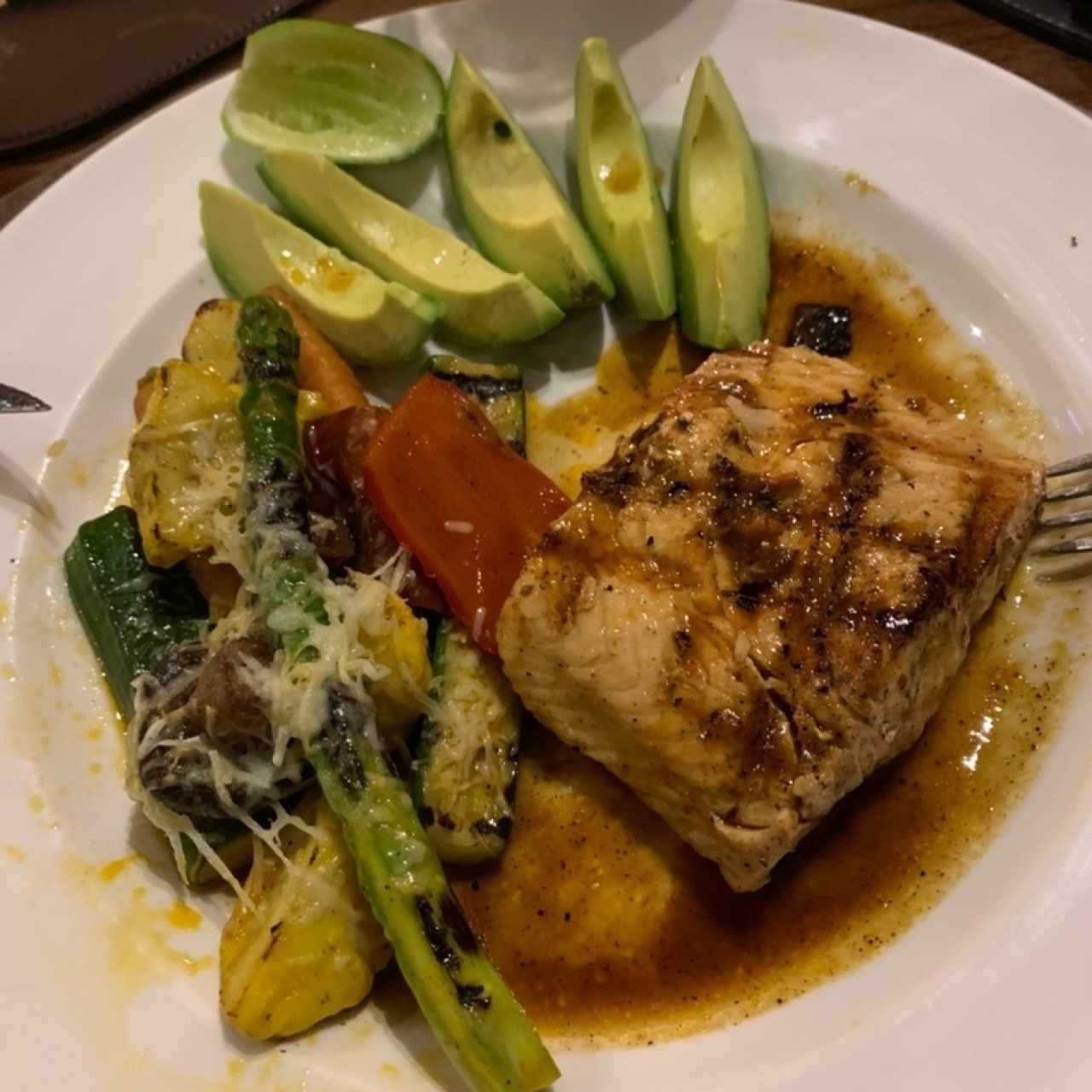 Salmón a la Parrilla