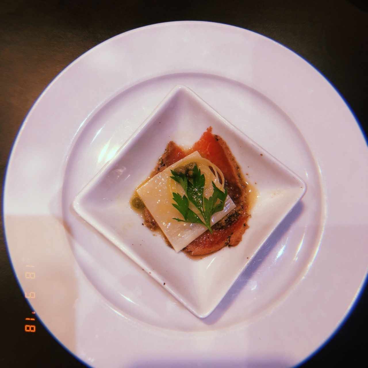 Carpaccio de cortesia 