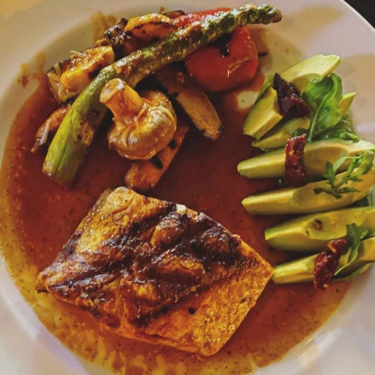 Salmón a la Parrilla