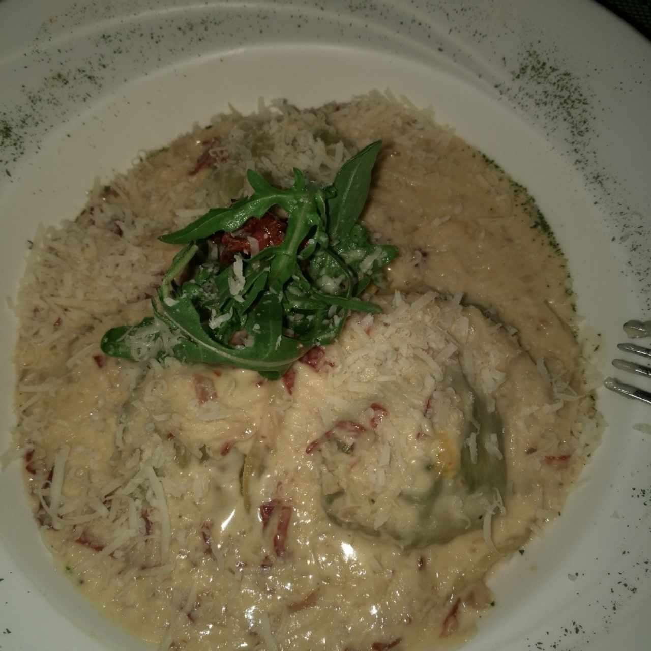 Ravioli Pana e Prosciutto