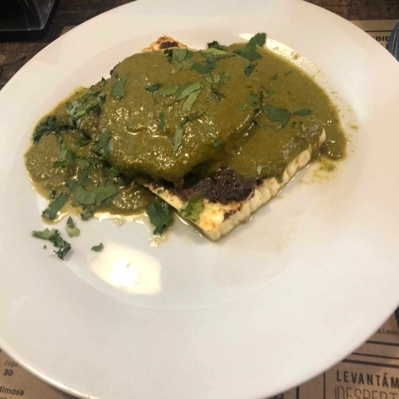 Desayunos - Panela verde