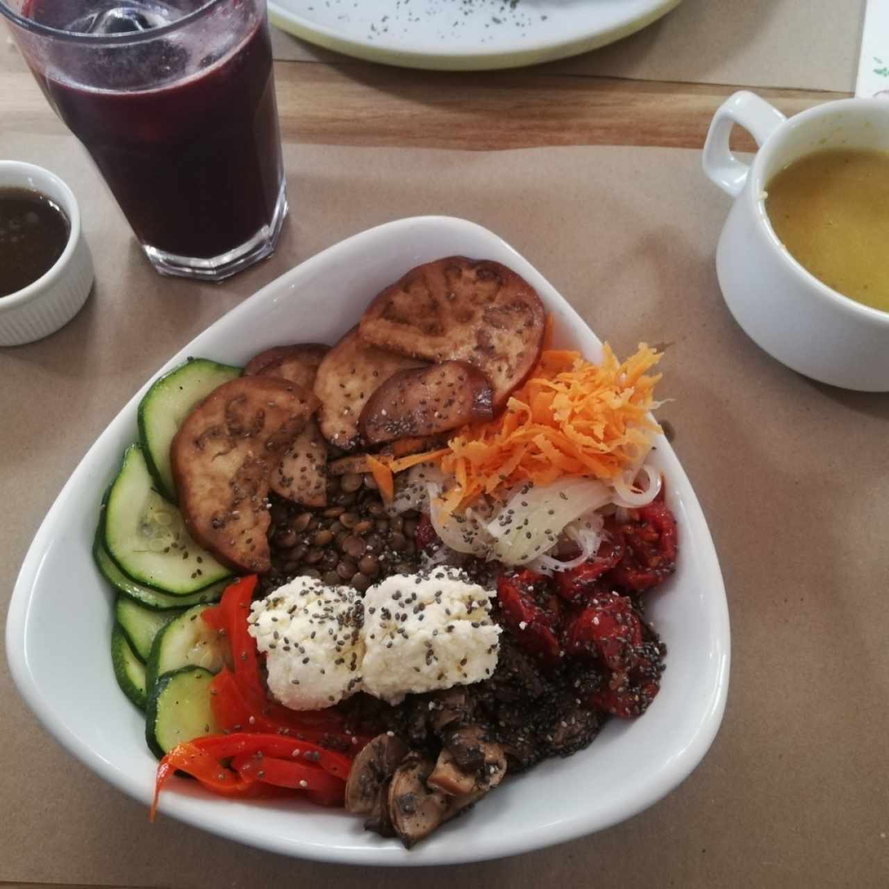 ensalada de lentejas