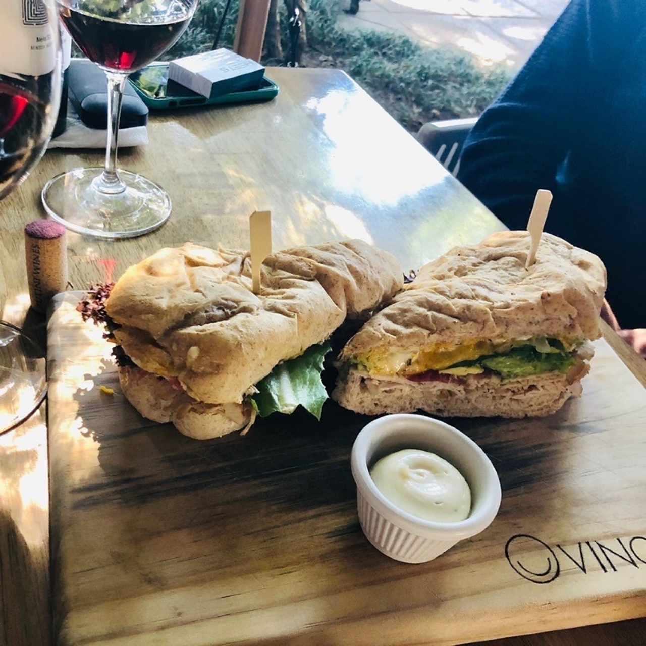 sandwich. cobb