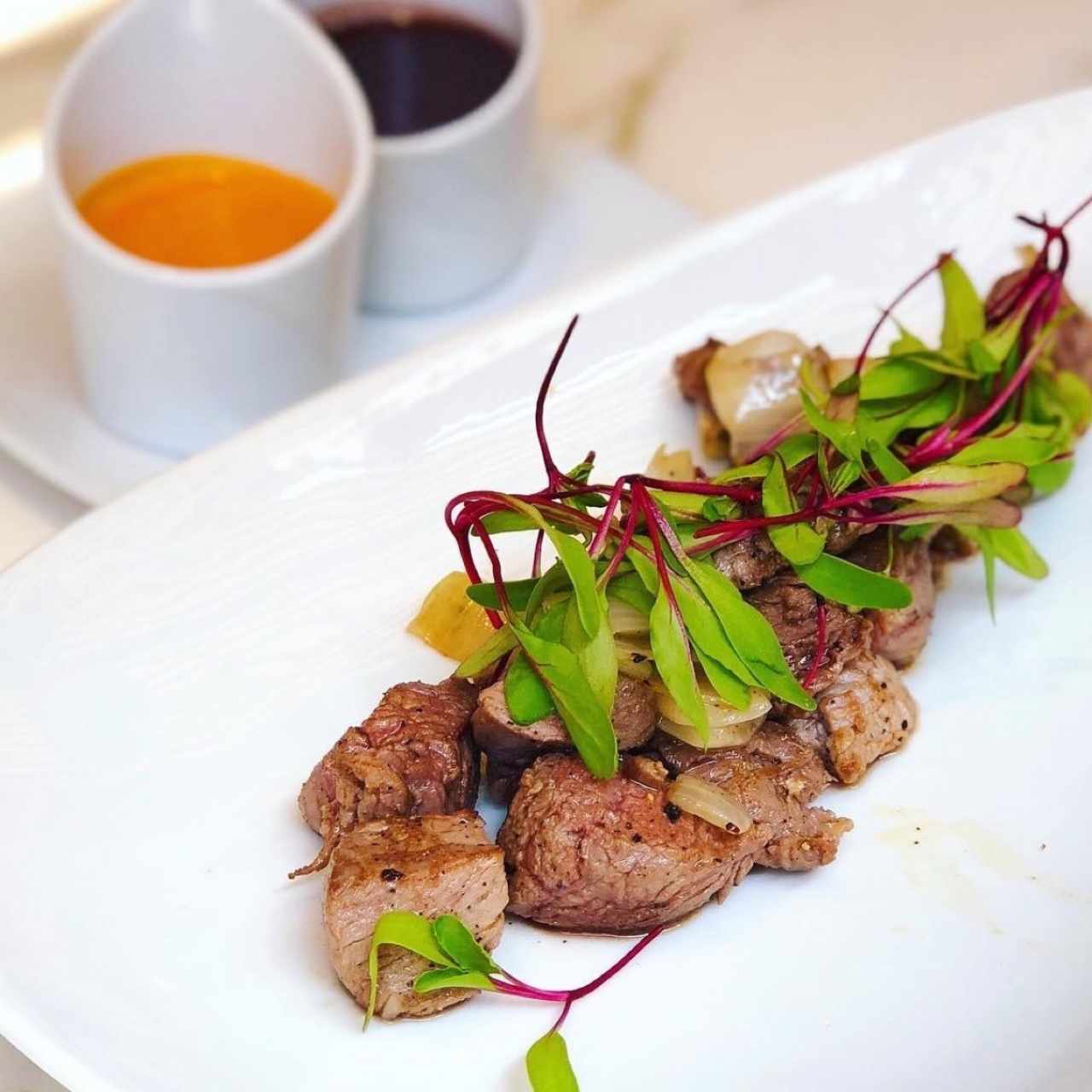 Puntas de lomito, Cabernet Souvignon