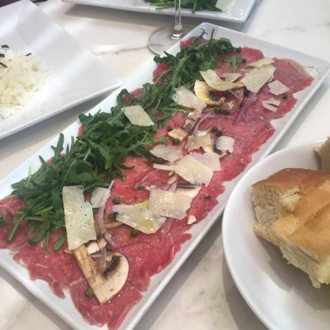 carpaccio de lomito 
