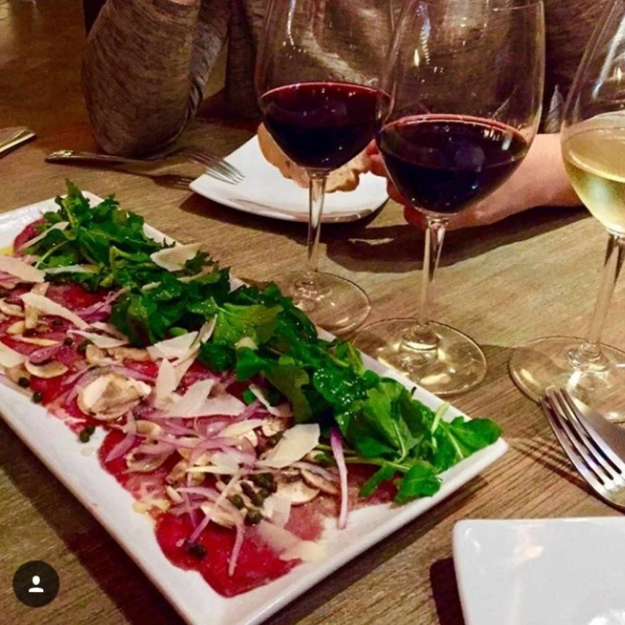 Por Compartir - Carpaccio lomito