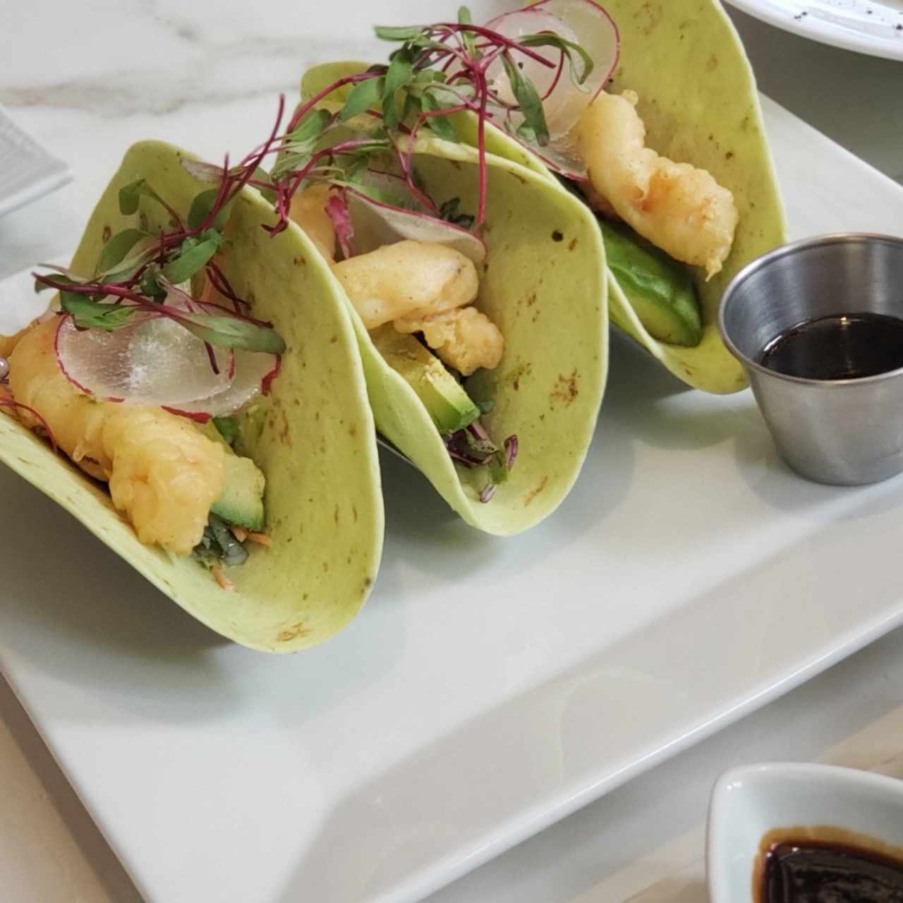 Tacos de Camarón 