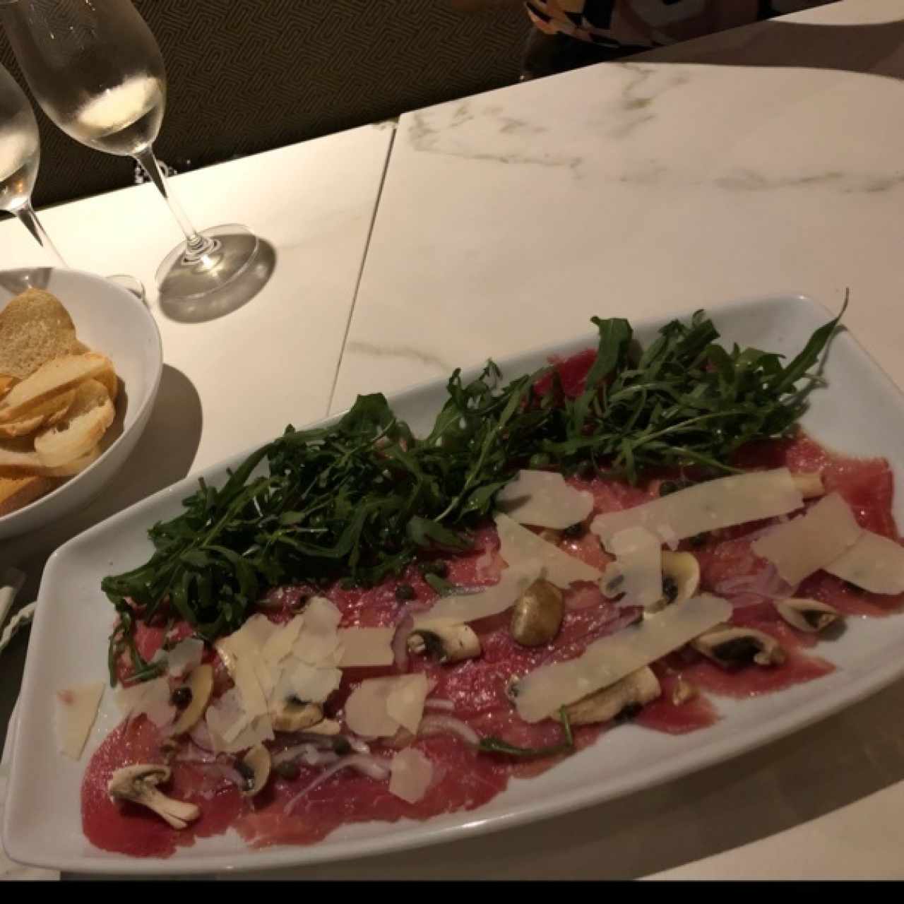 Por Compartir - Carpaccio lomito