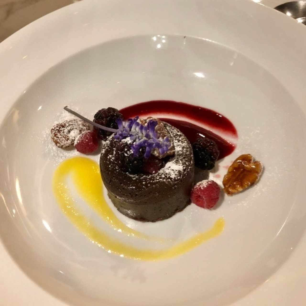 bizcocho de chocolate