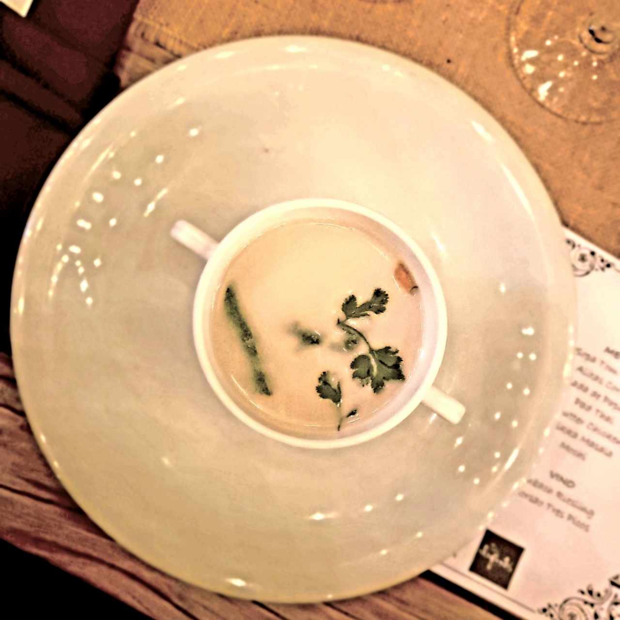 Sopa Tom Kha Gai (Wine Garden)