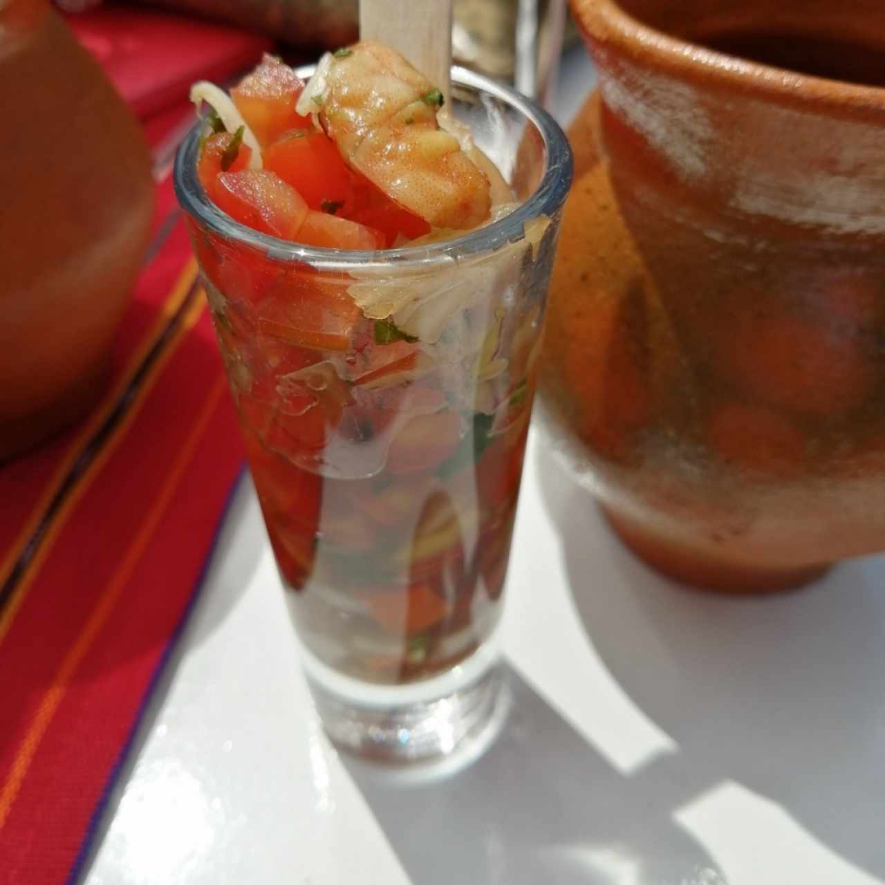 Ceviche de camarón 