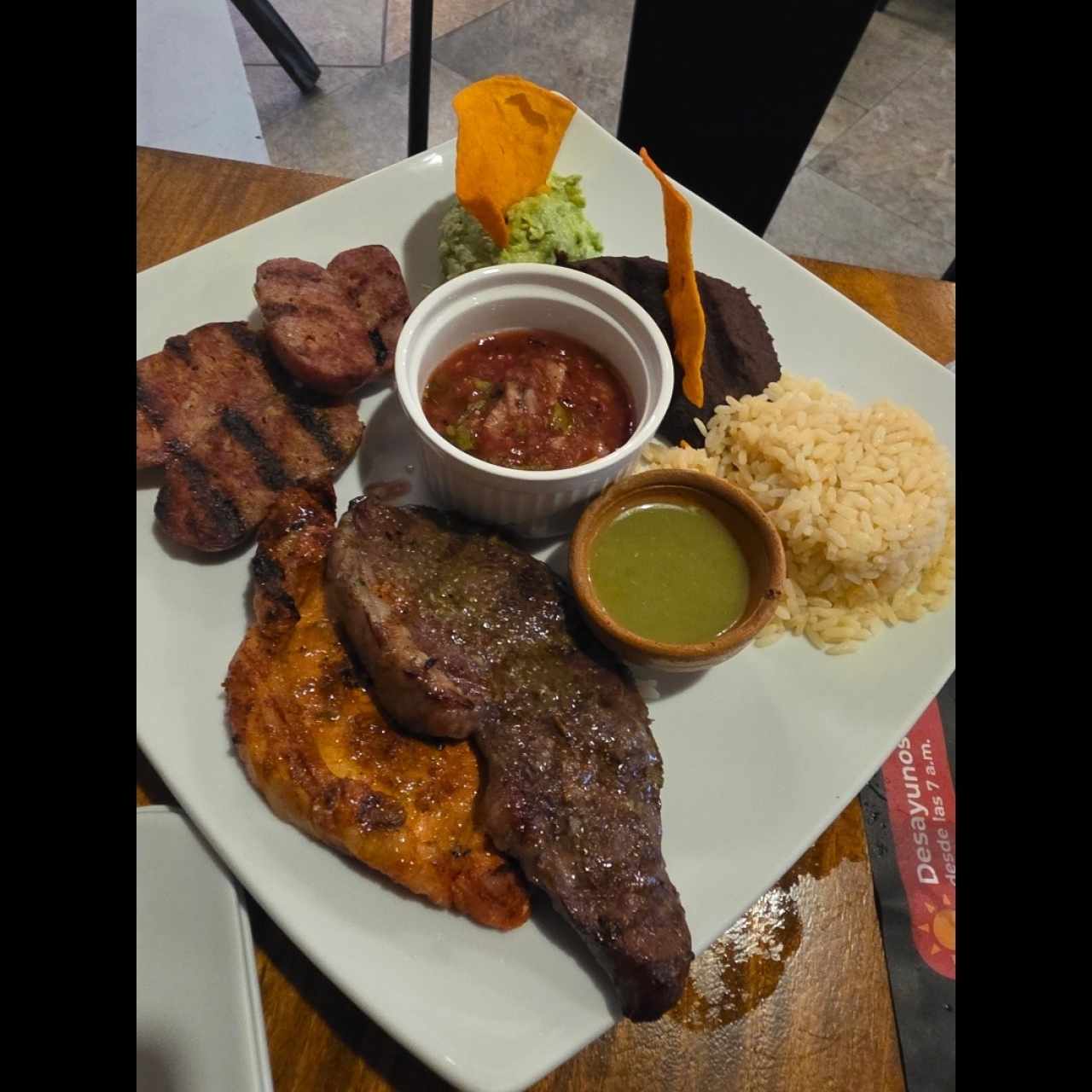Carnes - Parrillada ( 2 personas)