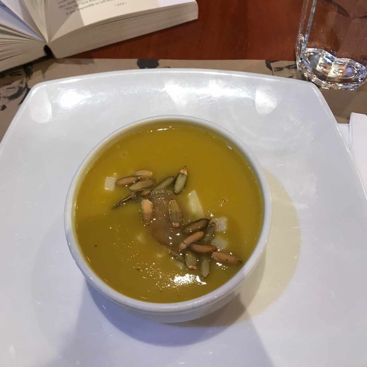 sopa de calabaza