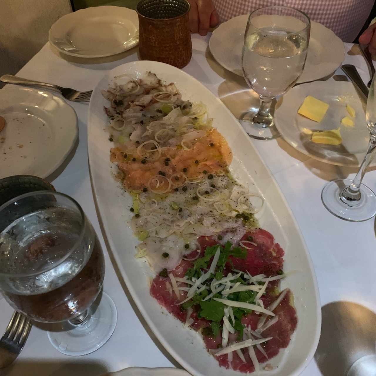 carpaccio mixto