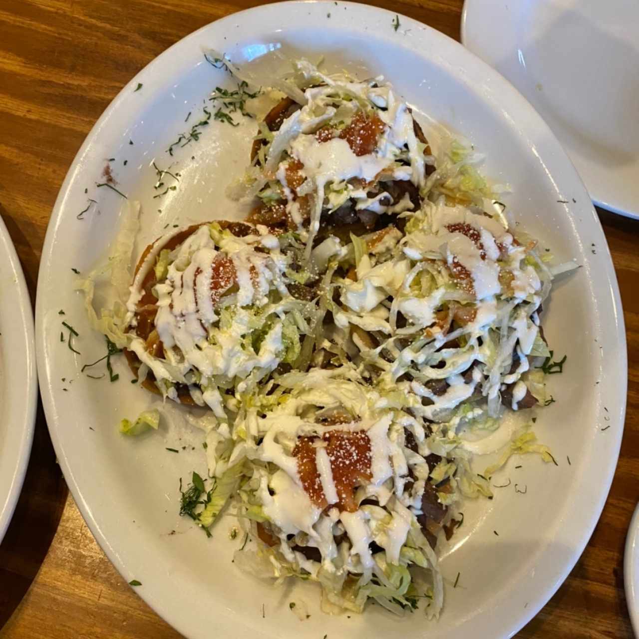 sopes de carne asada