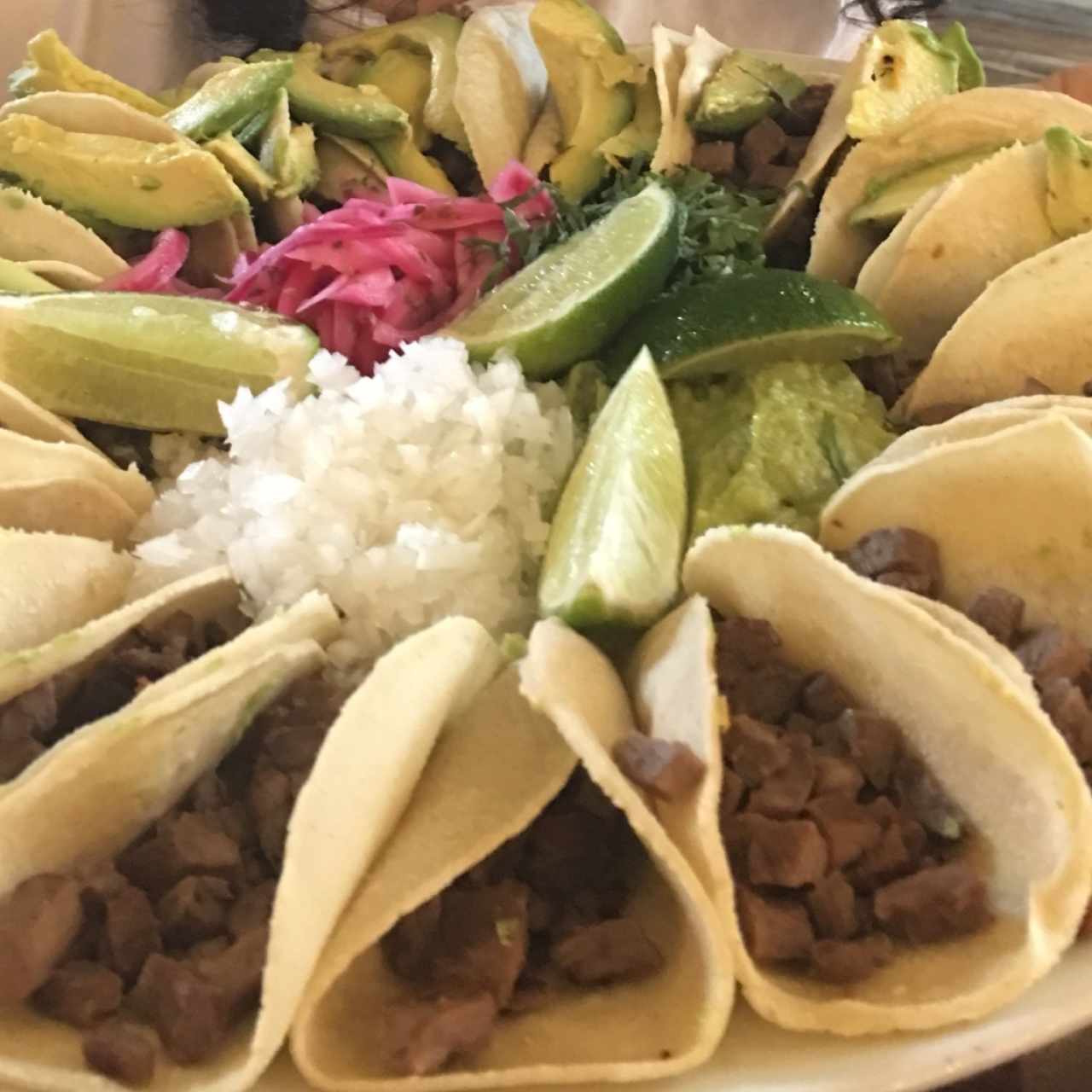 Taquiza de carne asada
