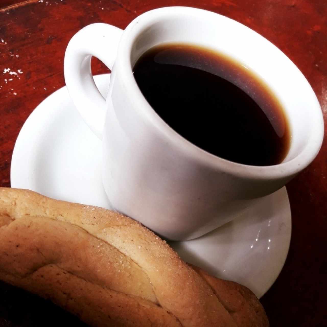 café y champurrada cortesía de la casa.