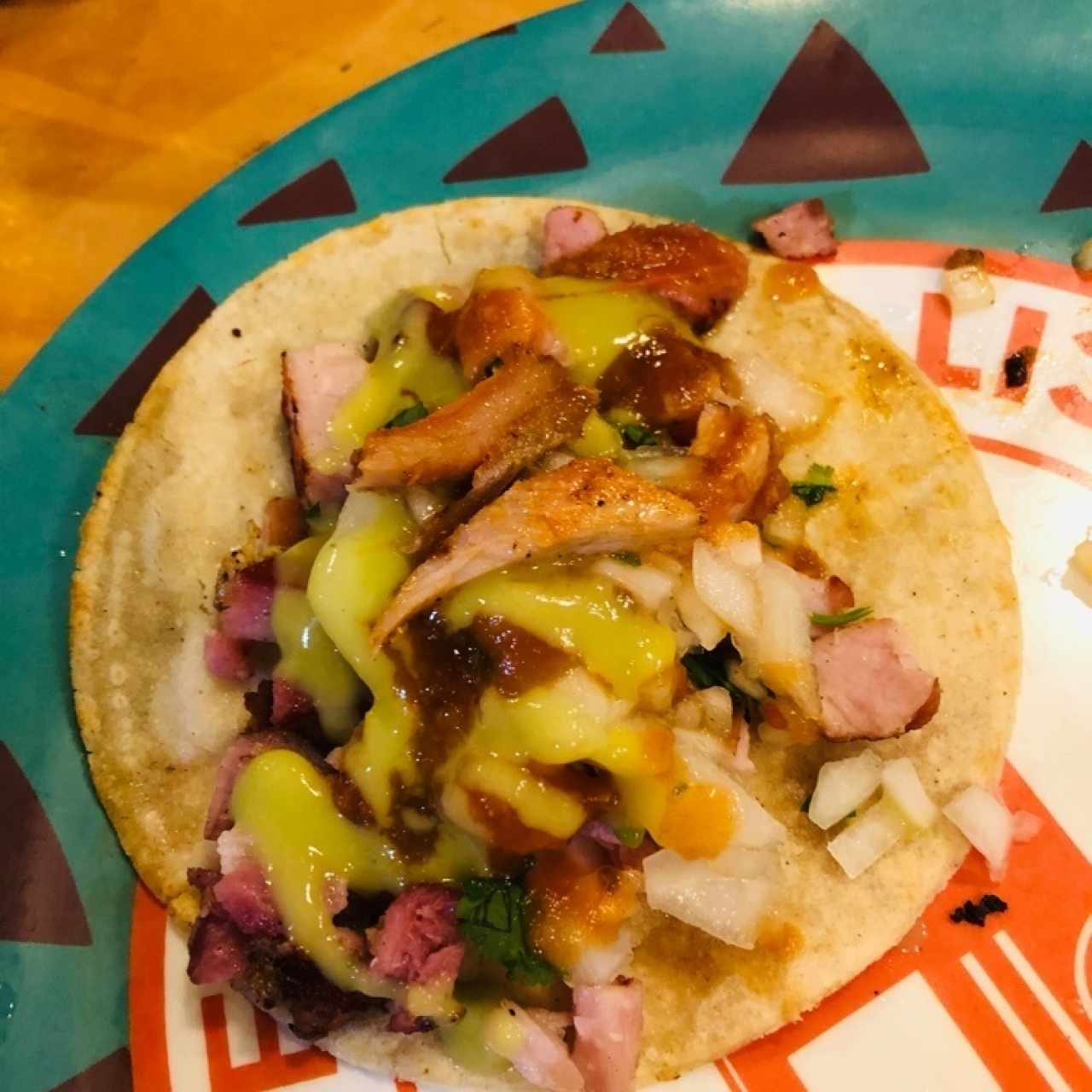 taco de chuleta