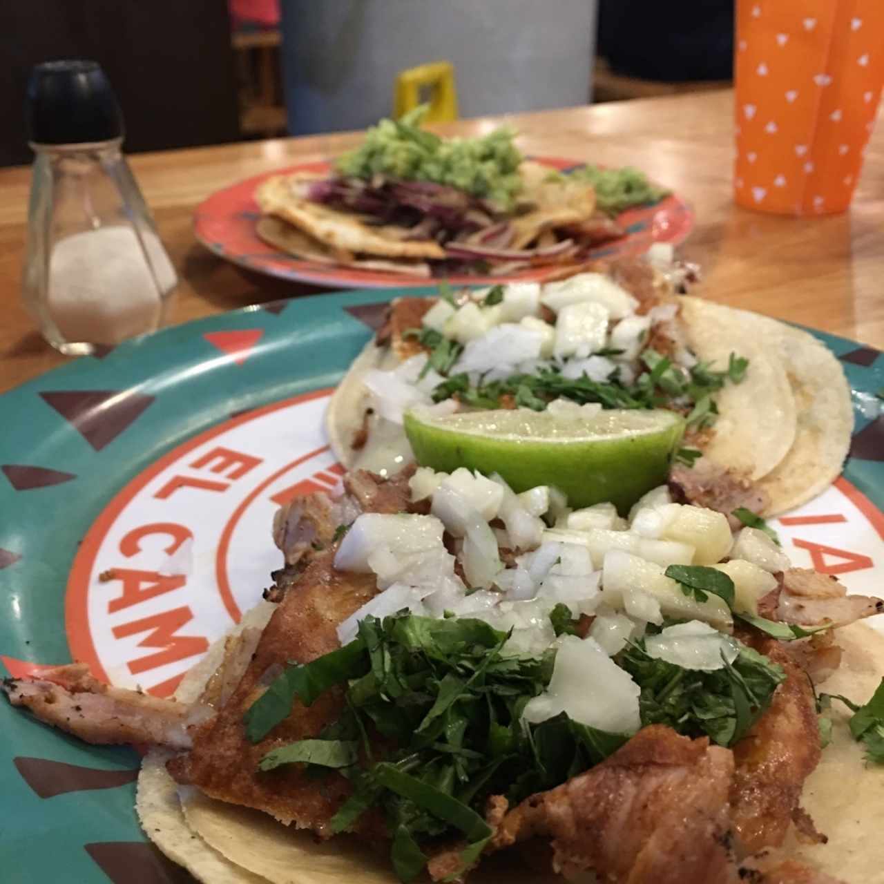 Taco con queso