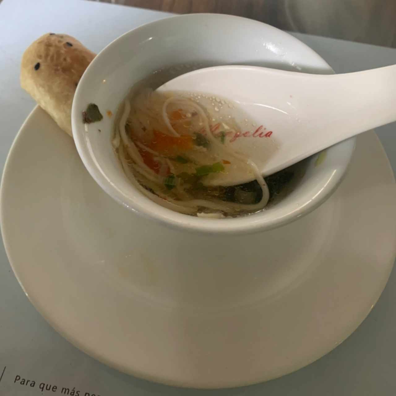 Sopa cortesia