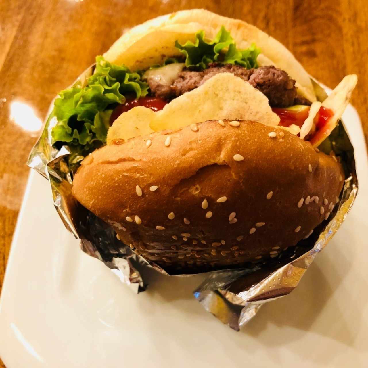 Hamburguesa de Puyaso