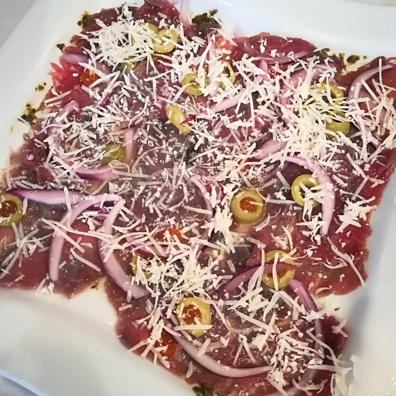 Carpaccio de lomito