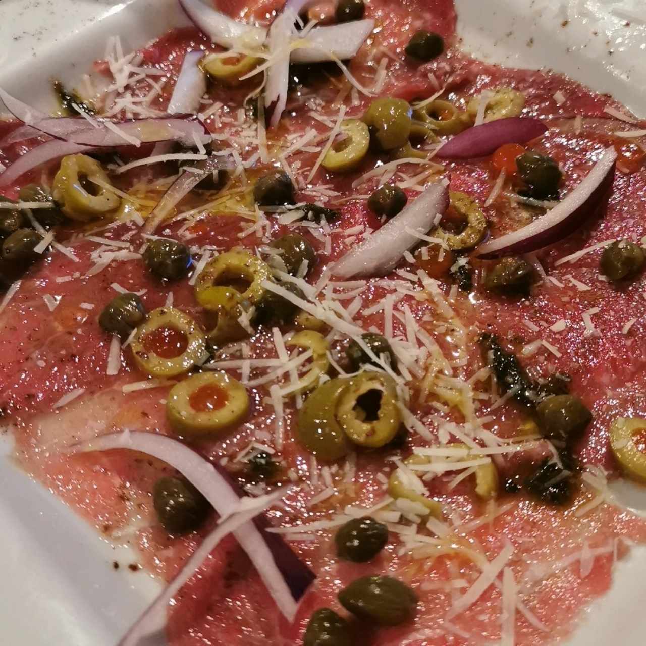 carpaccio de Lomito