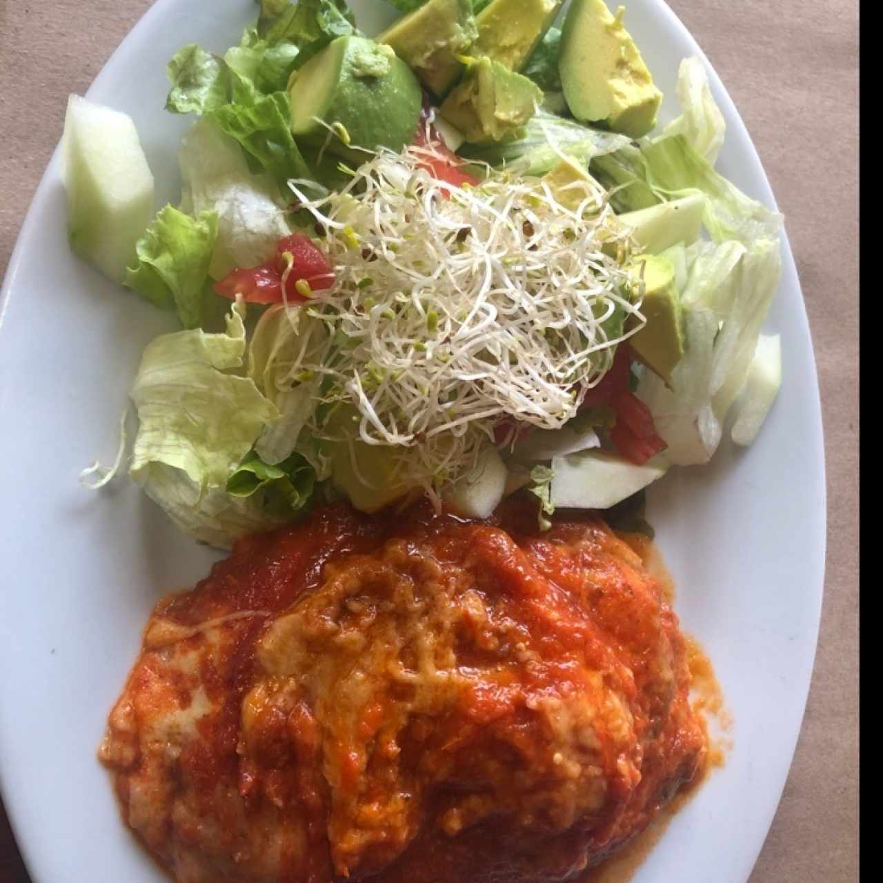 Platos Fuertes - Berenjenas al Parmesano