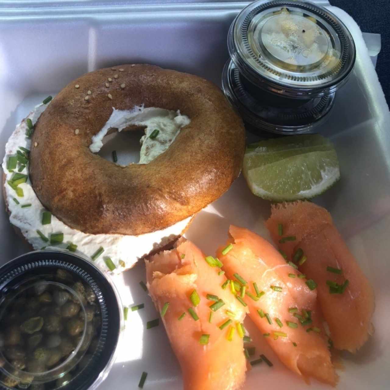 Bagel de Salmon