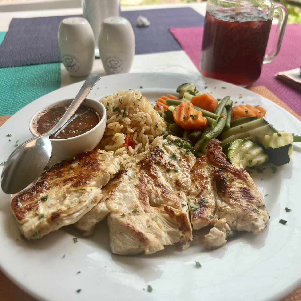 Pollo a la plancha