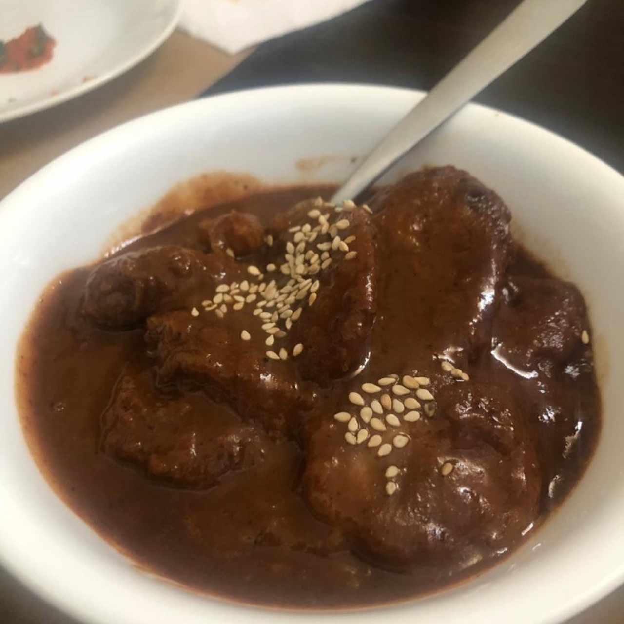 Postres - Plátanos en Mole