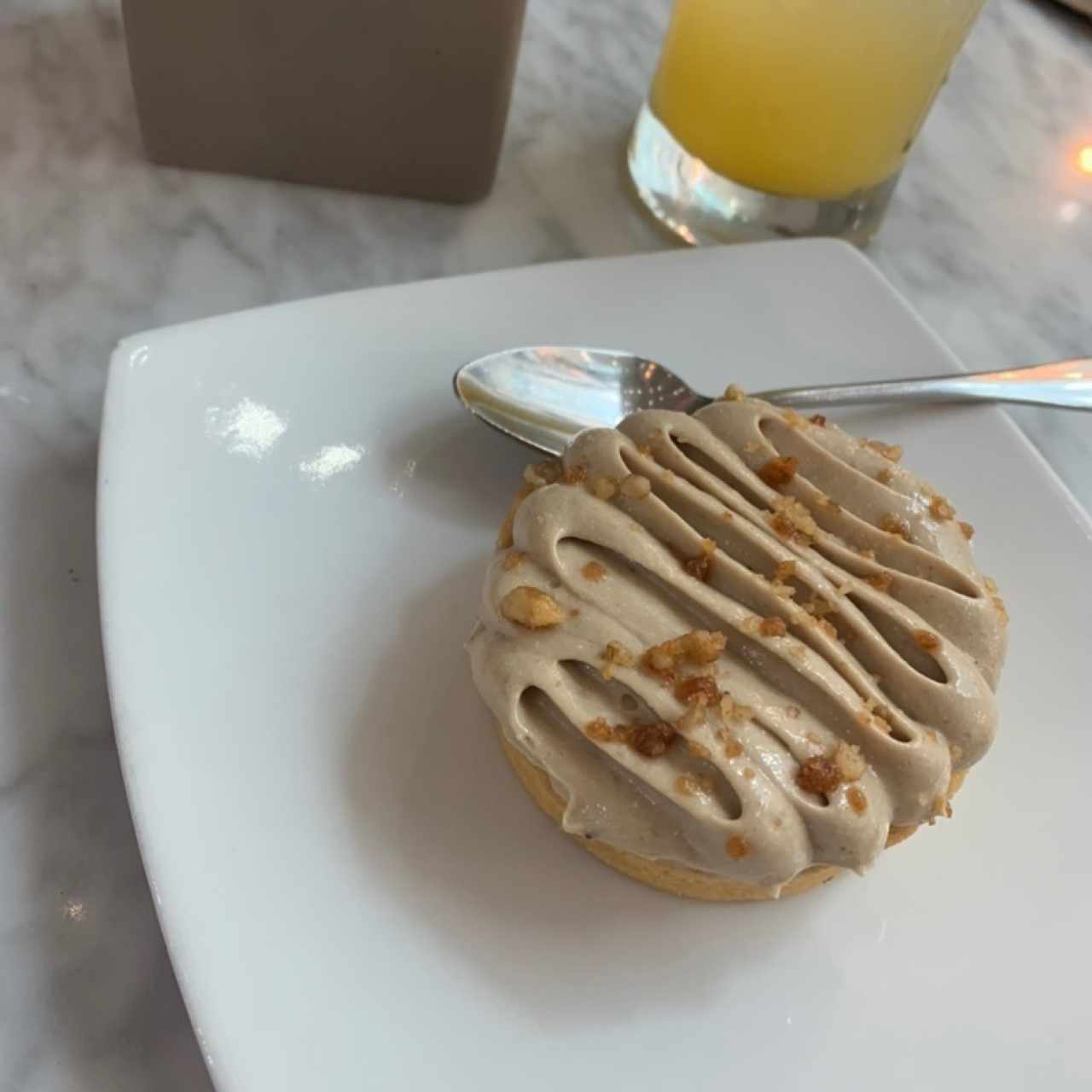 tartaleta de piña y coco