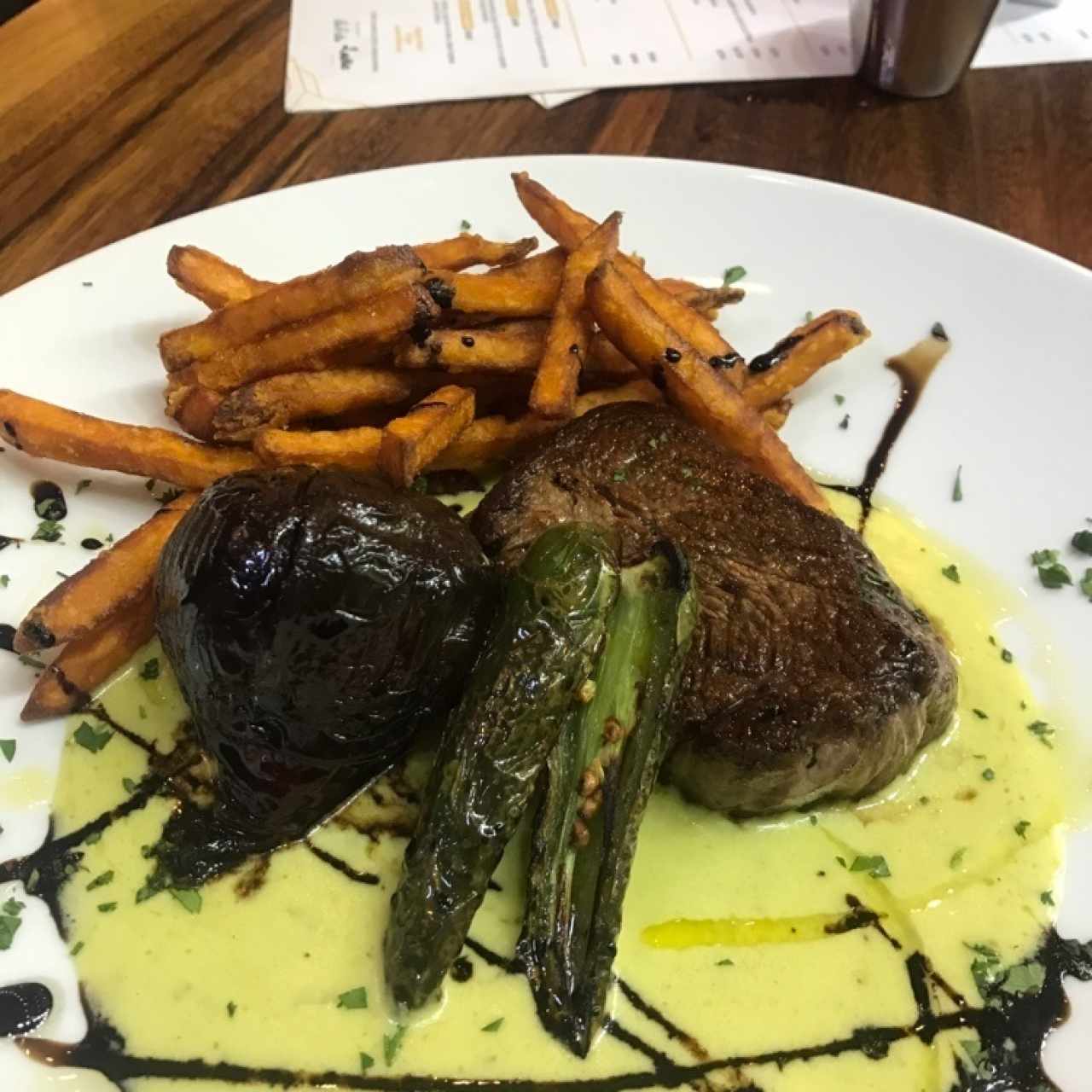 lomito en salsa jalapeño 