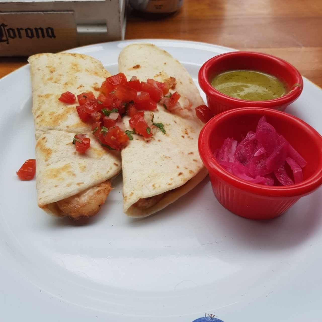 tacos de camarones a la diabla
